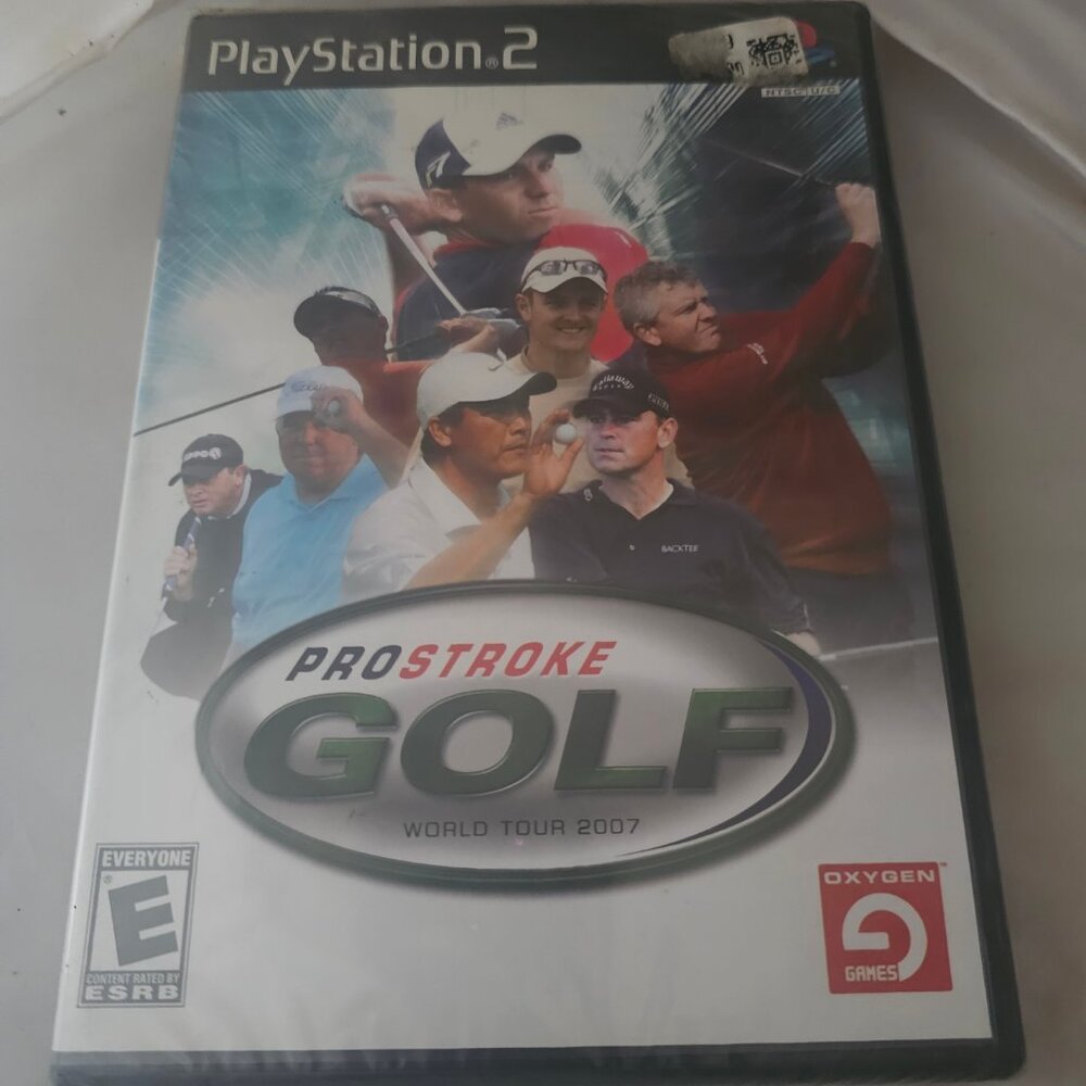 ProStroke Golf World Tour 2007 Sony PlayStation 2 NEW SEALED